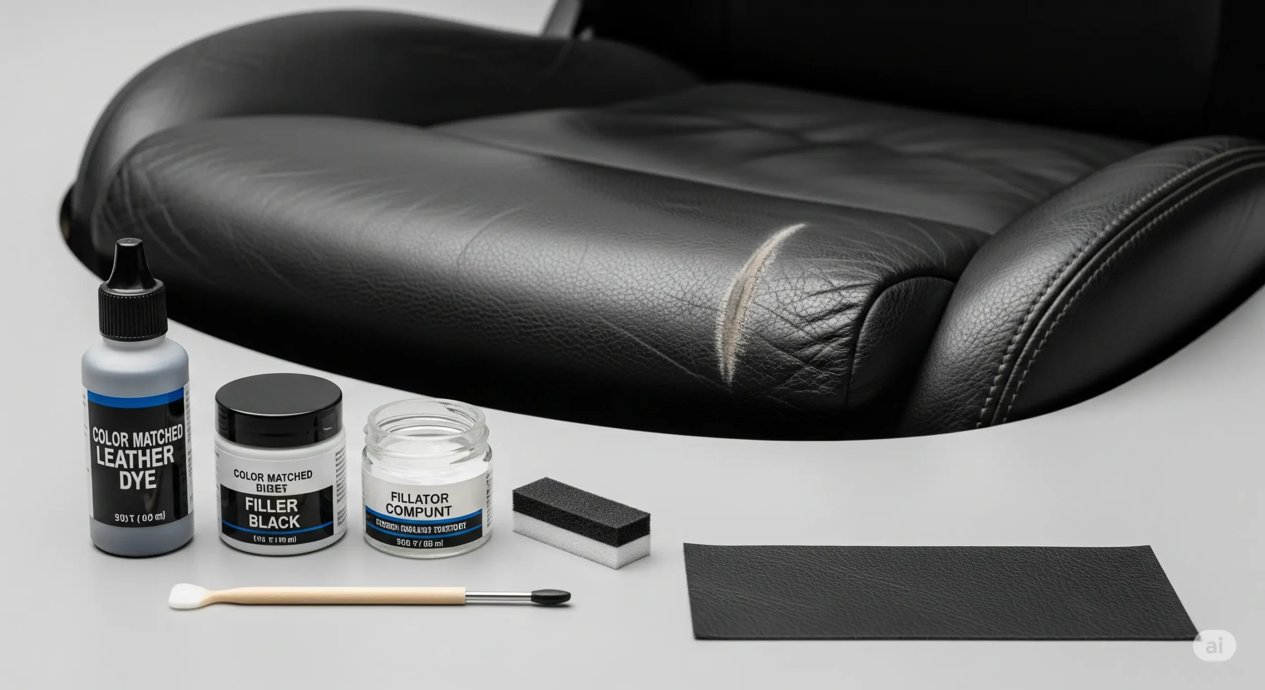 best car seat leather repair kit